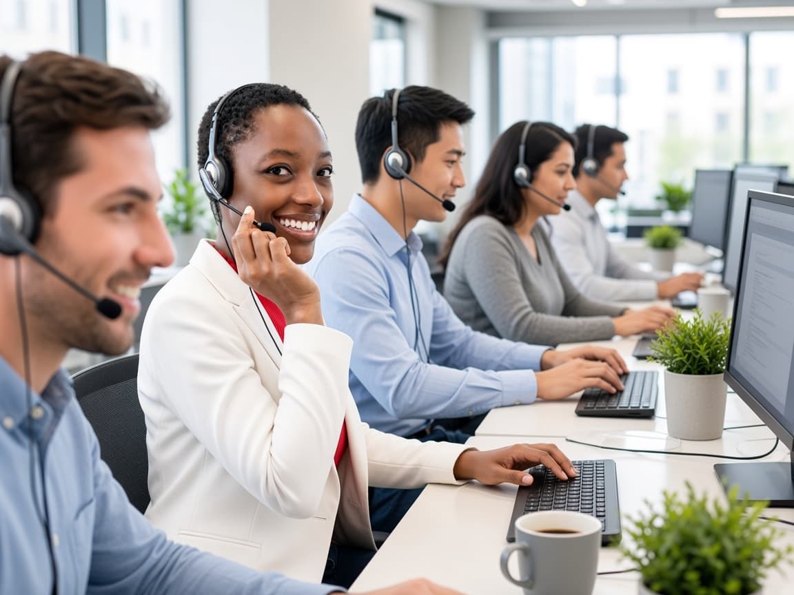 MailShrine support teams at their desks, ready to respond
